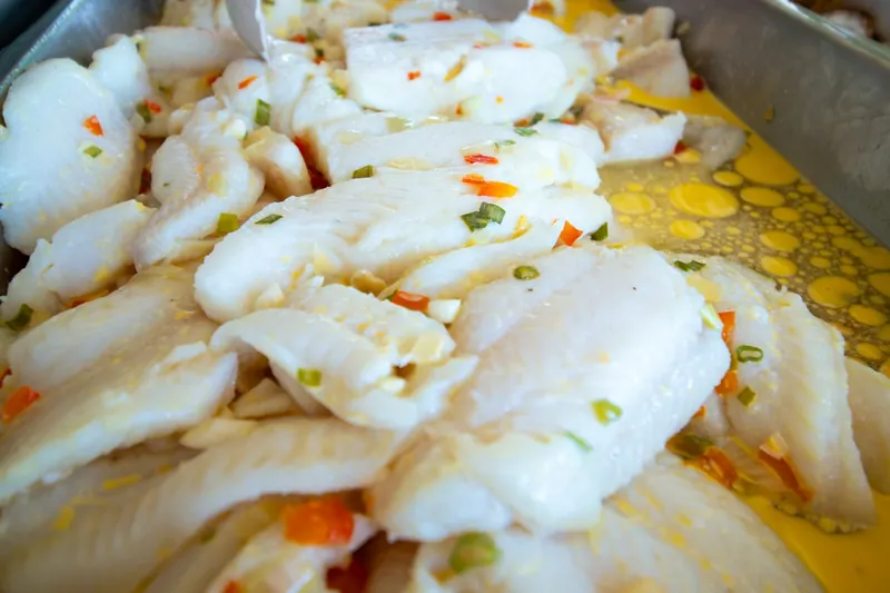 Prepared fish